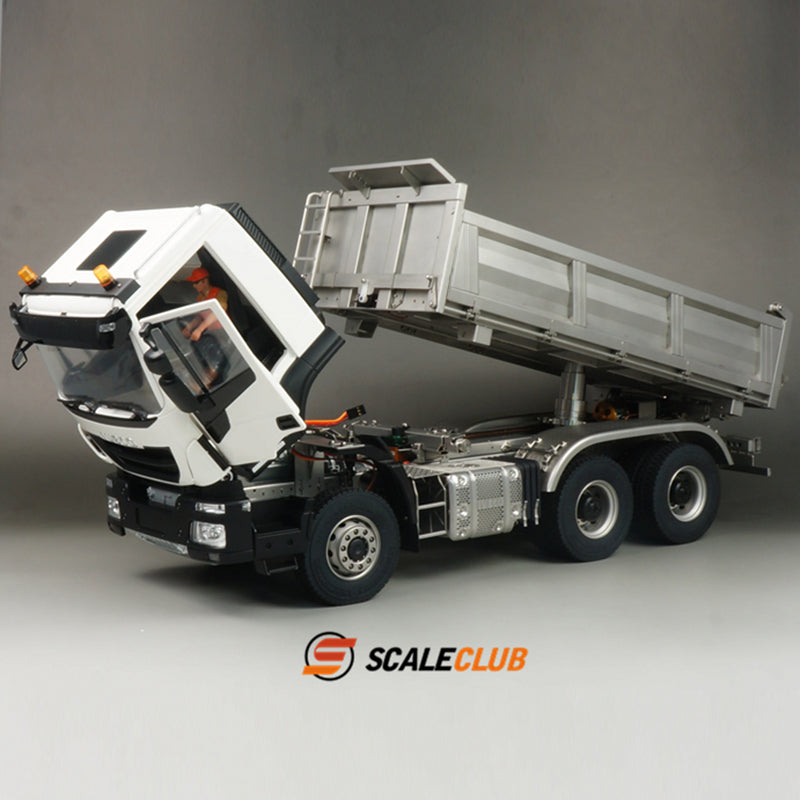 Scaleclub 1/14 Iveco iveco6x6 full metal hydraulic 3-way dump truck