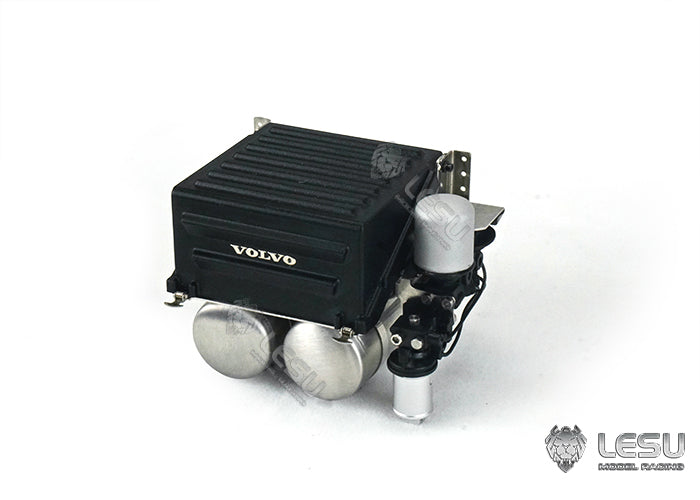 Tamiya 1/14 truck model toy mud head FE/VM battery box gas tank G-6266 modified LESU