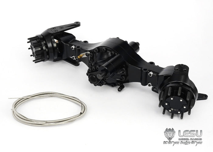 1/14 truck Tamiya tractor axle Q911 series differential lock mud axle model LESU