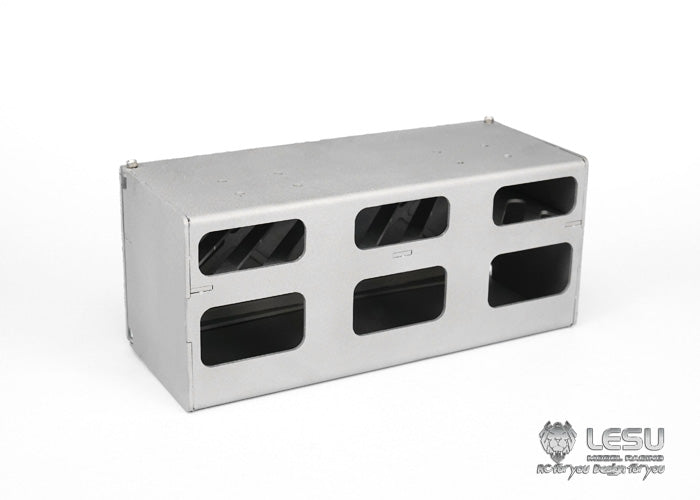 LESU 1/14 Tamiya tractor truck flatbed truck remote control accessories car model tool box LS-A0004-C