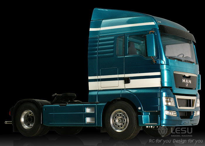 1/14 truck aluminum alloy wheel front wide wheel W-2008 Tamiya tractor Hino special wheel model LESU