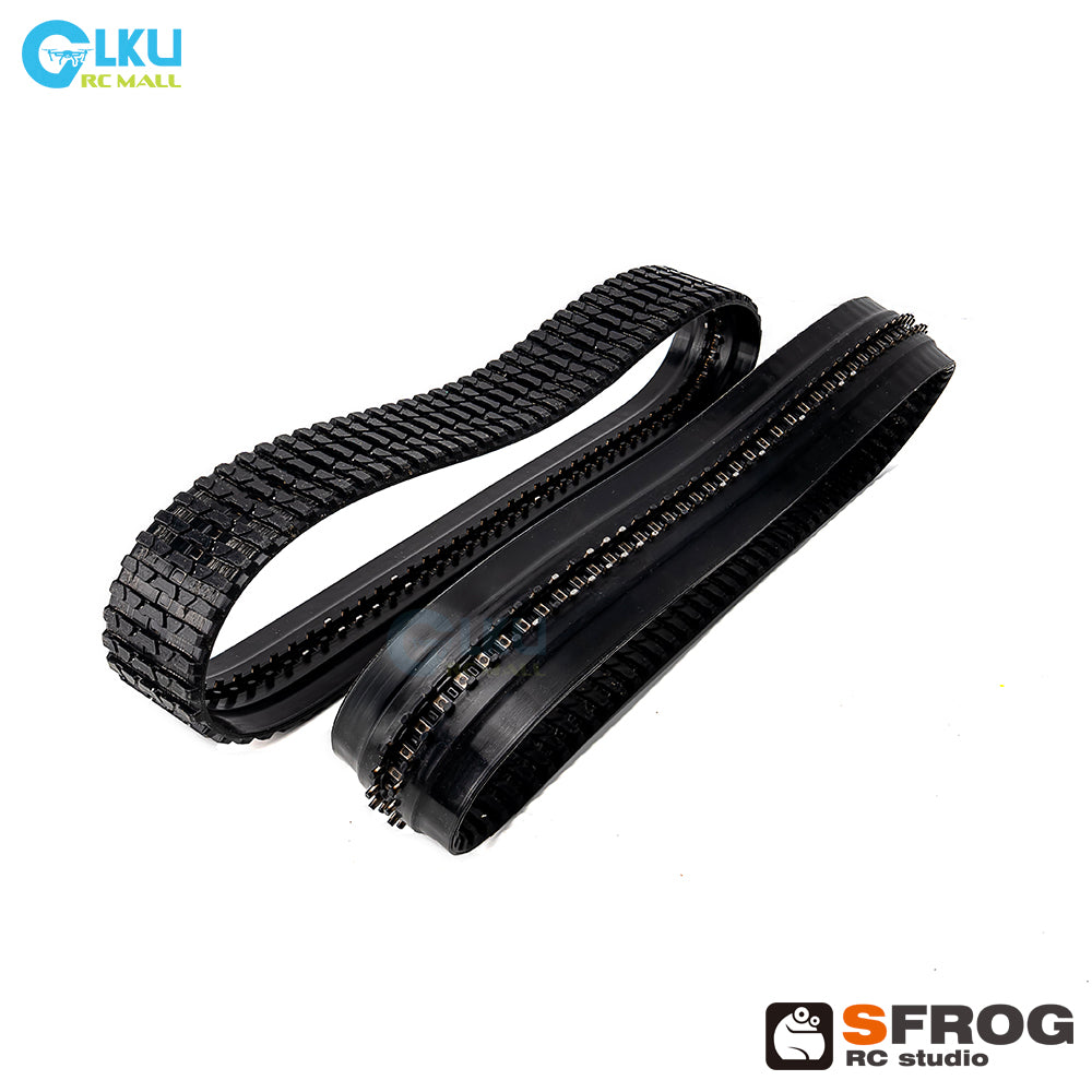 SFROG 1/14 T14 crawler dump truck rubber tracks 1 pair