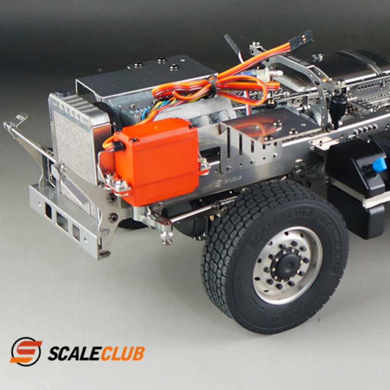 scaleclub 1/14 Tamiya MAN tractor truck upgrade 6x4 6x6 full metal chassis
