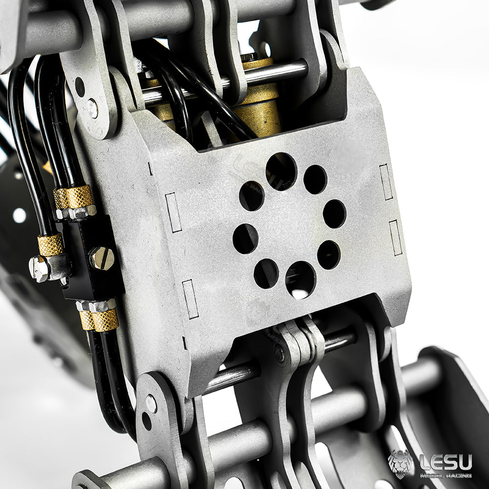 LESU 1/14 Engineering Hydraulic Excavator CAT 374F Modified Quick Change Hydraulic Mechanical Claw Attachment