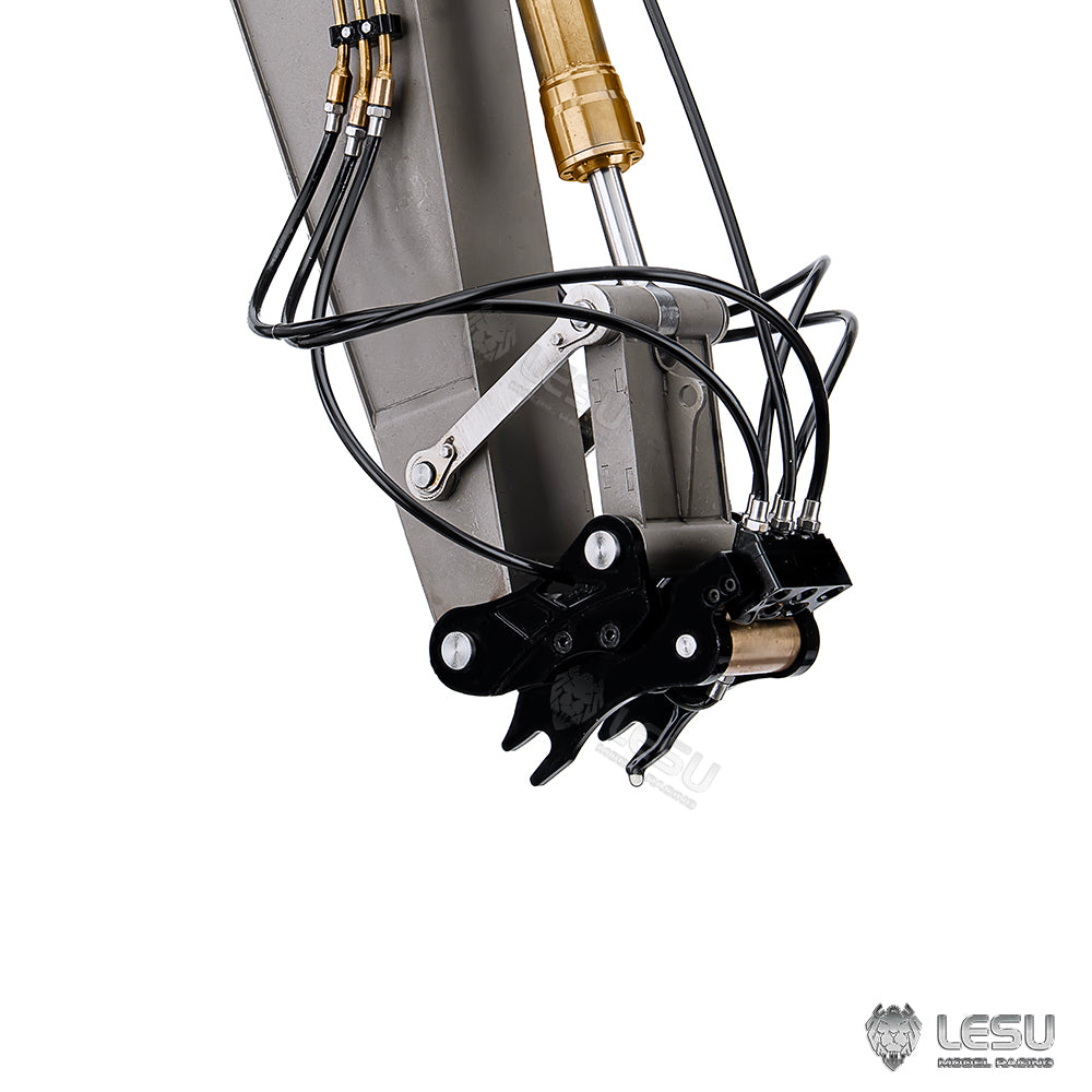 LESU 1/14 CAT 374F excavator exclusive quick oil nozzle connector 5-way oil nozzle quick change coupler