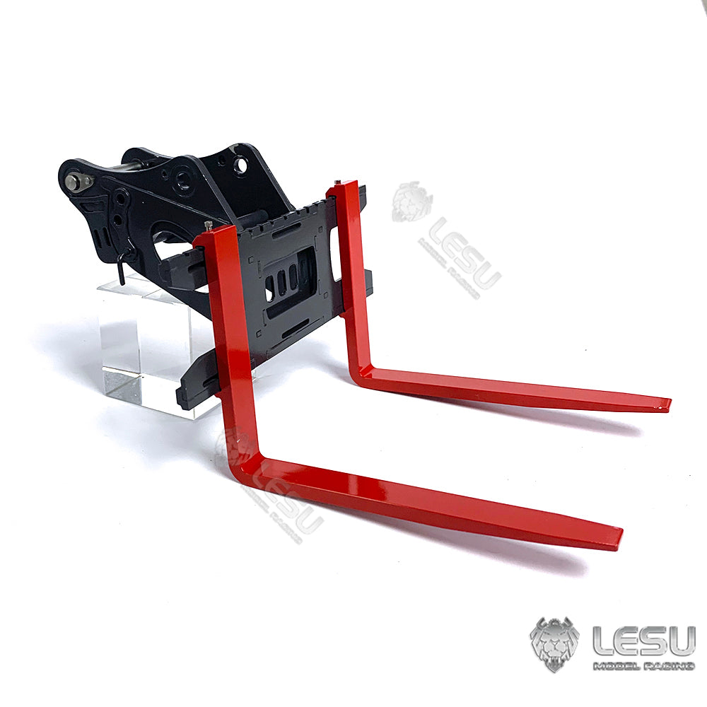 LESU 1/14 Engineering Machinery Model Excavator ET35 Modified Quick Change Fork Attachment