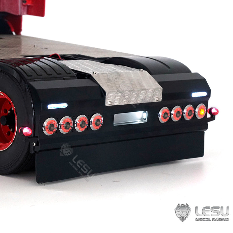 1/14 remote control model metal toy tractor airbag suspension tail beam taillight S-1276-B modified accessories LESU
