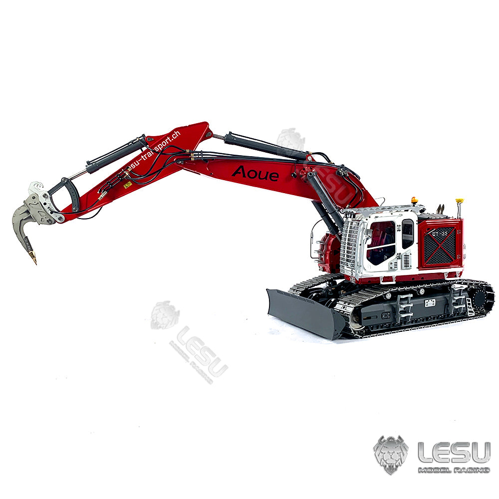 LESU 1/14 Engineering Machinery Model Excavator ET35 Modified Quick Release Curved Blade Ripper Attachment
