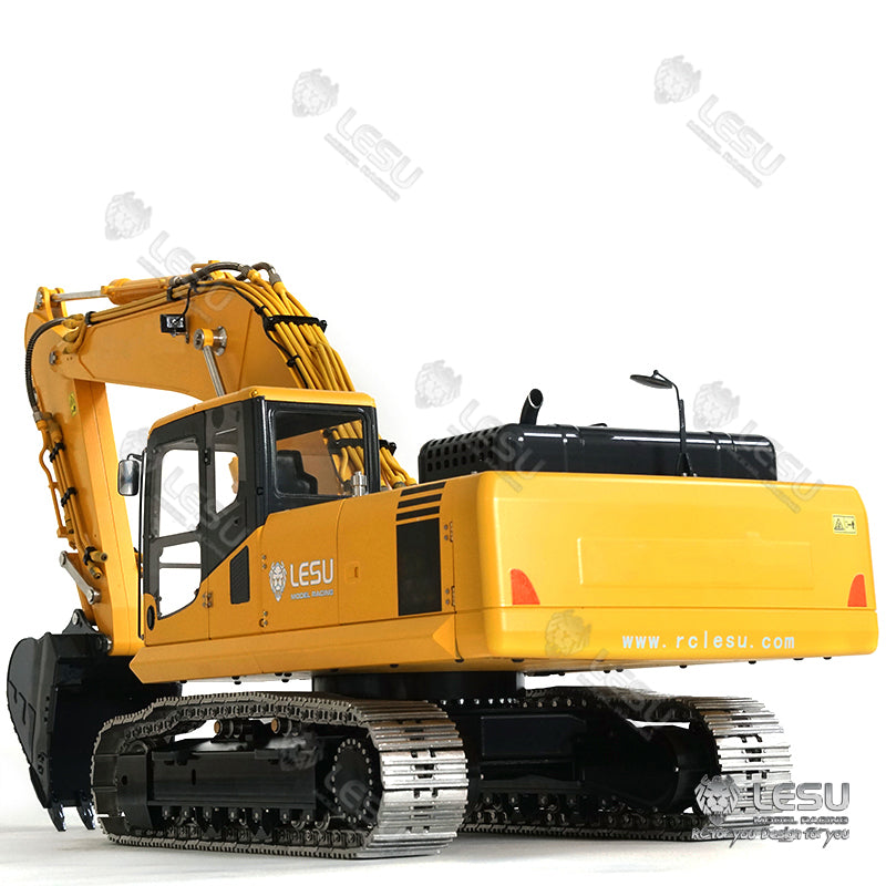 LESU 1/14 RC Model PC360 Hydraulic Crawler Excavator 7-way Valve
