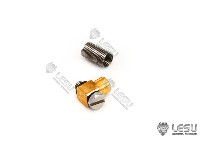 LESU engineering machinery model hydraulic components Y-1534 copper tube welding straight bend nozzle excavator metal accessories