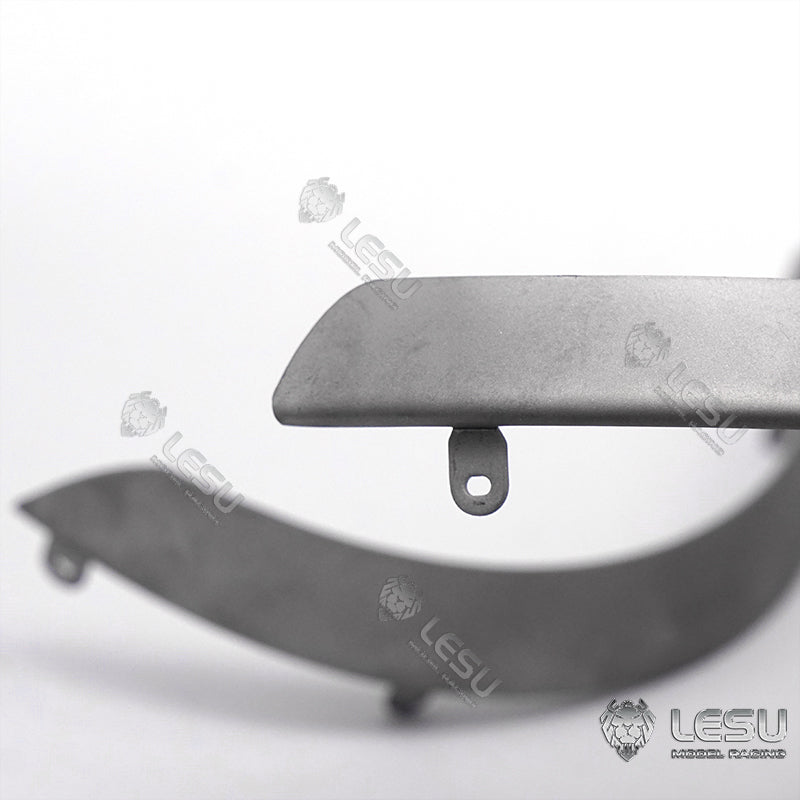 LESU 1/16 Metal Shell Upgraded Hydraulic Loader L574 Wheel Engineering Forklift Rear Wheel Eyebrow Model