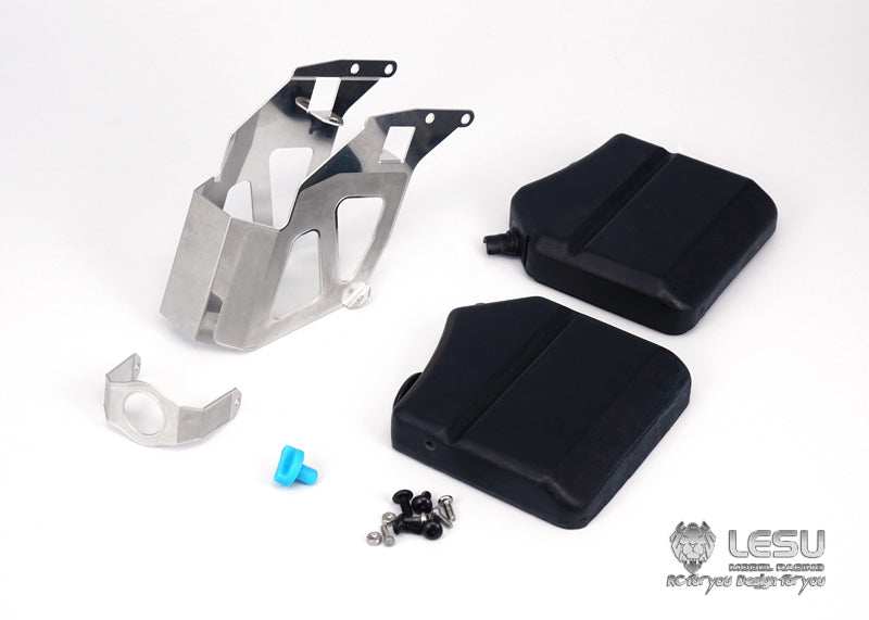 LESU G-6158 1/14 truck model simulation metal urea tank universal Tamiya 3363 tractor truck simulation decoration accessories