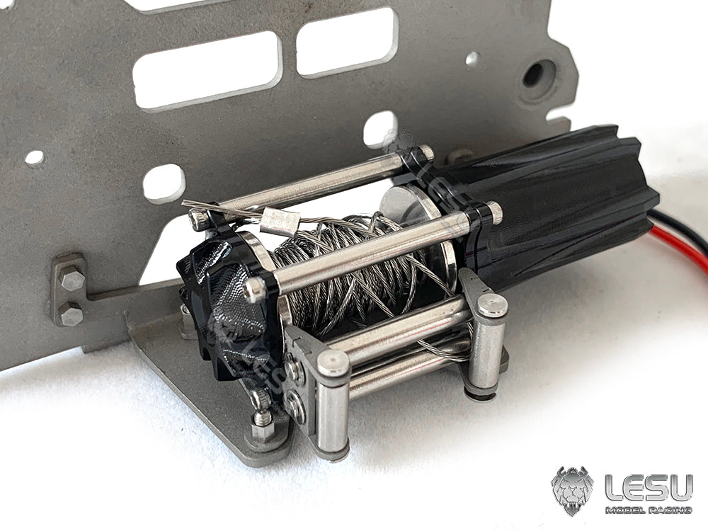 1/14 Truck Model Toy Tamiya 1851 Tractor Shell Coupler Winch Decoration Modification LESU
