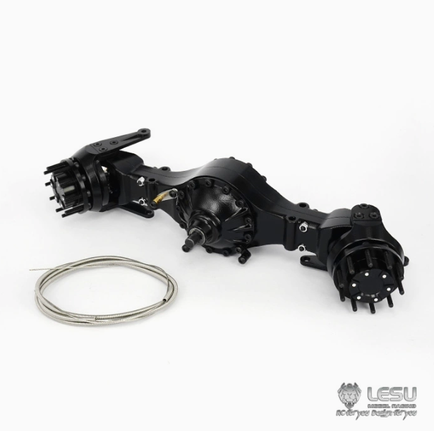1/14 truck Tamiya tractor axle Q911 series differential lock mud axle model LESU