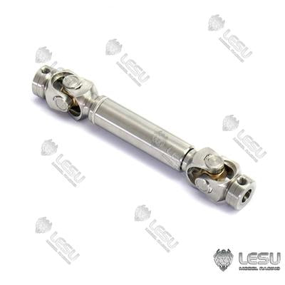 LESU 1/14 truck Tamiya tractor spline drive shaft stainless steel welding CVD universal joint coupling climbing car