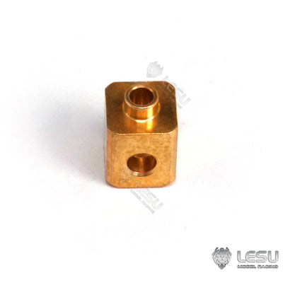 LESU engineering machinery model hydraulic components Yz-1204-cu copper tube welding elbow nozzle metal accessories