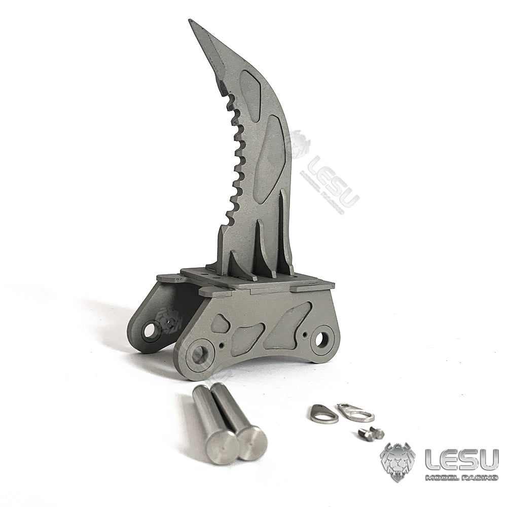 LESU 1/14 Engineering Machinery Model Excavator ET35 Modified Quick Release Straight Blade Ripper Attachment
