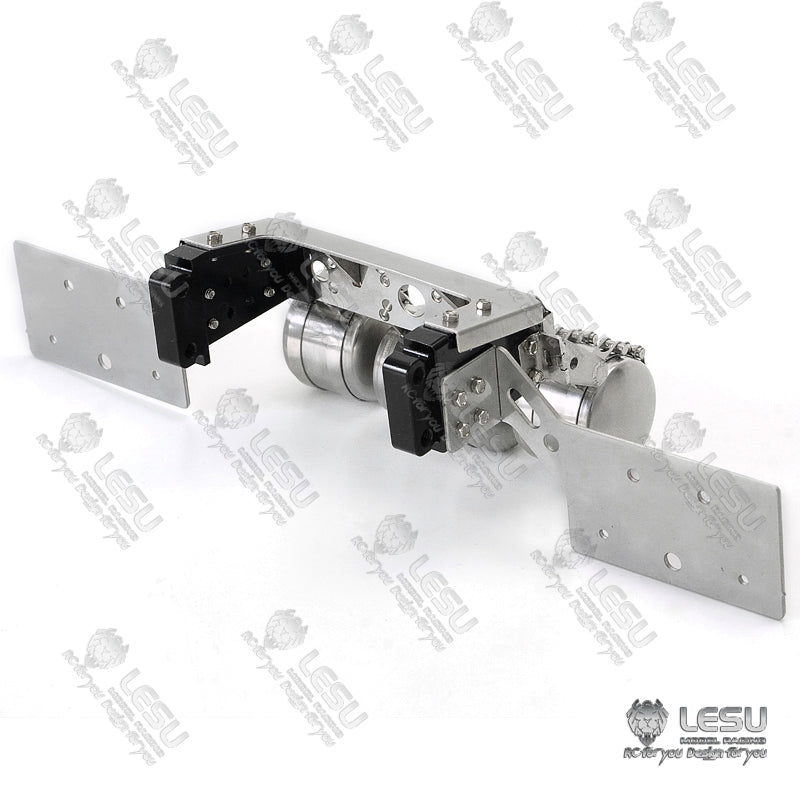 Tamiya tractor toy tail beam tail light rack three gas tank set L-1030 1/14 truck universal modified LESU