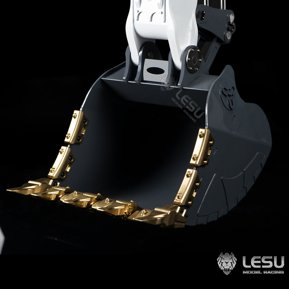 LESU 1/14 Hydraulic Remote Control Toy Heavy Duty Backhoe Excavator 4-Way Valve AOUE 9150
