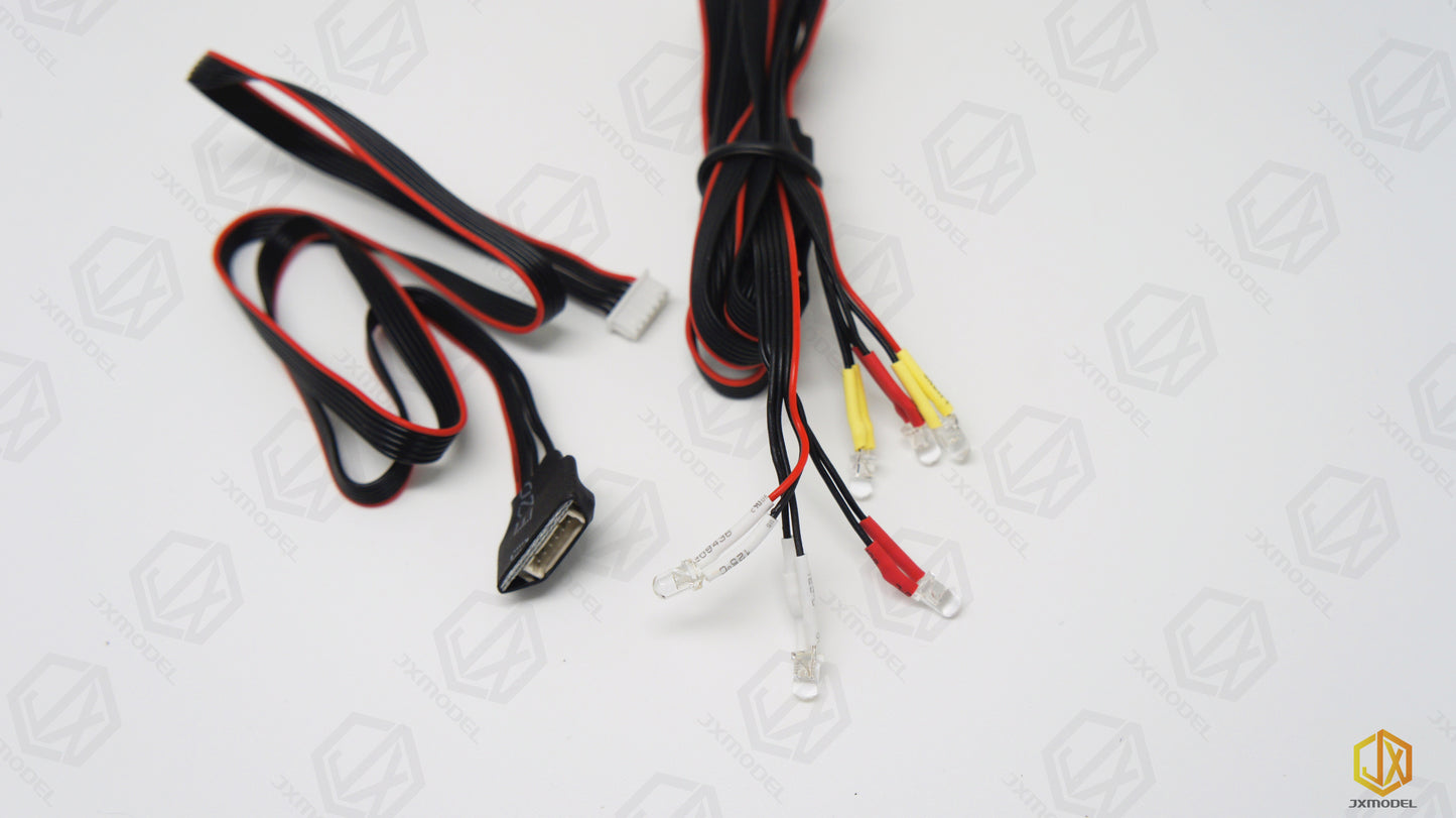 LED Light Set - JXmodel MAN F2000 Mercedes-Benz Scania Tamiya Trailer Truck 1/14