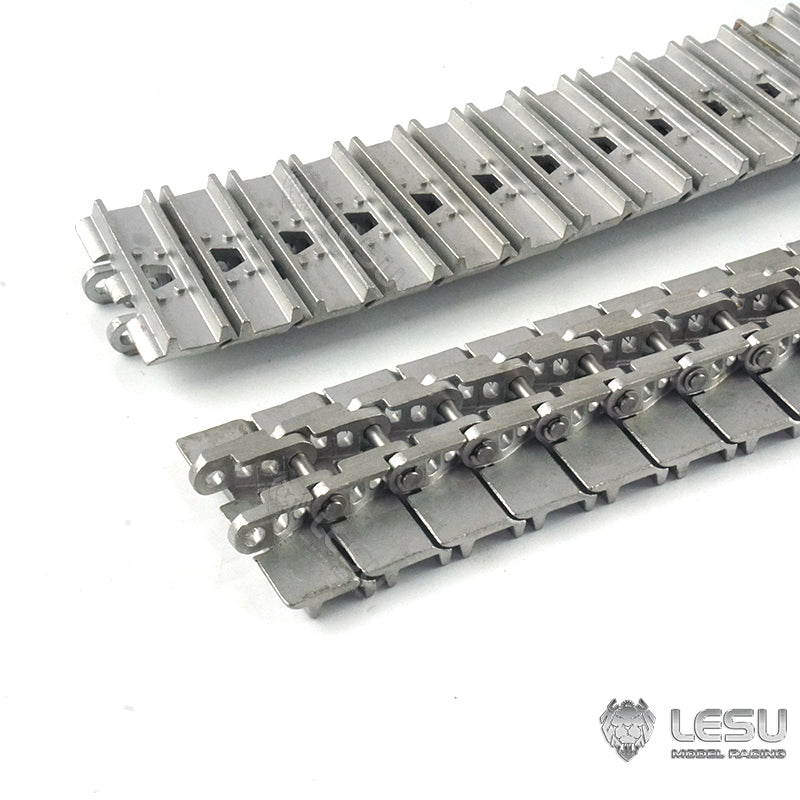 LESU 1/14 Mechanical Model LR636 Loader Toy 44MM Wide Metal Track Segment DIY Excavator Engineering Vehicle Tank