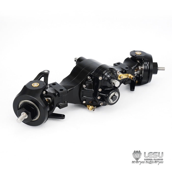 1/14 truck Tamiya tractor axle Q-900 series differential lock flange bridge mud army truck DIY model LESU