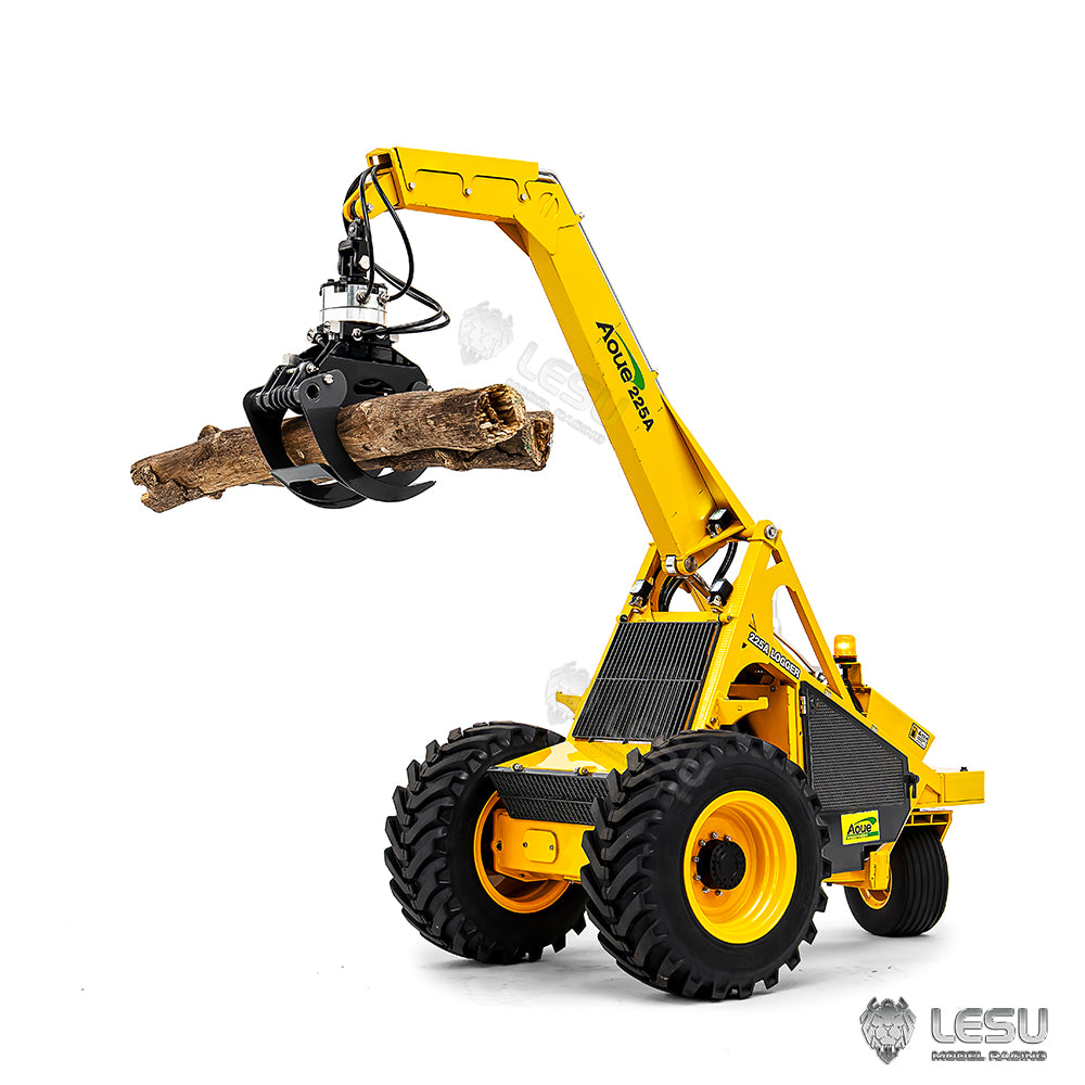 LESU 1/14 Aoue hydraulic model 225A crank boom RD-A0019 4-way valve rear single wheel steering