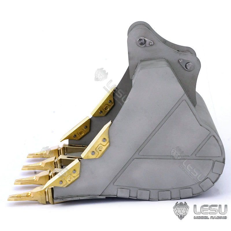 LESU 1/14 Excavator C374F original bucket DIY modified quick disassembly metal bucket