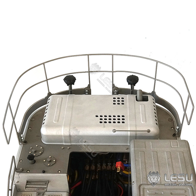 LESU 1/14 engineering excavator model toy short tail ET26 cab metal guardrail DIY modification parts