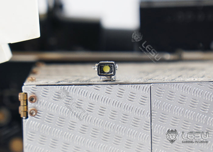 LESU S-1285 LED light simulation spotlight is suitable for Tamiya 1/14 truck engineering or DIY modification upgrade accessories