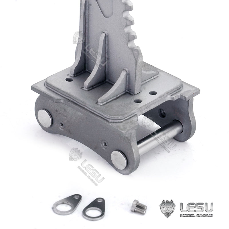 LESU 1/14 simulation hydraulic excavator PC360, wheel excavator, small short tail modified quick release straight blade ripper accessories