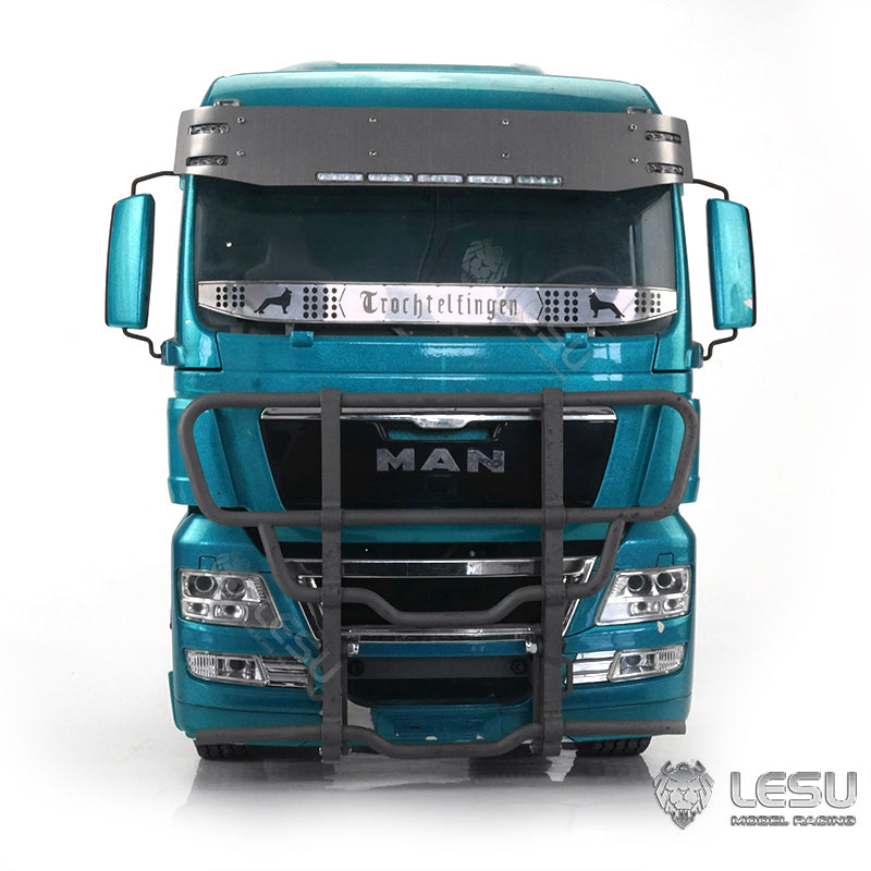 For 1/14 RC Tamiya TGX tractor truck model sun visor lighting set upgrade accessories LESU S-1304-A C