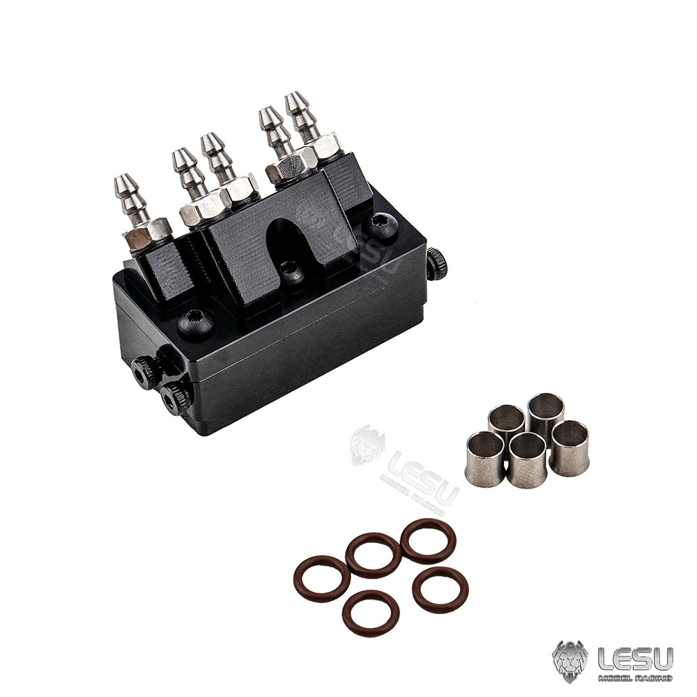 LESU 1/14 AOUE LR960 demolition machine 5-way nozzle quick change coupler quick nozzle connector Y-1560