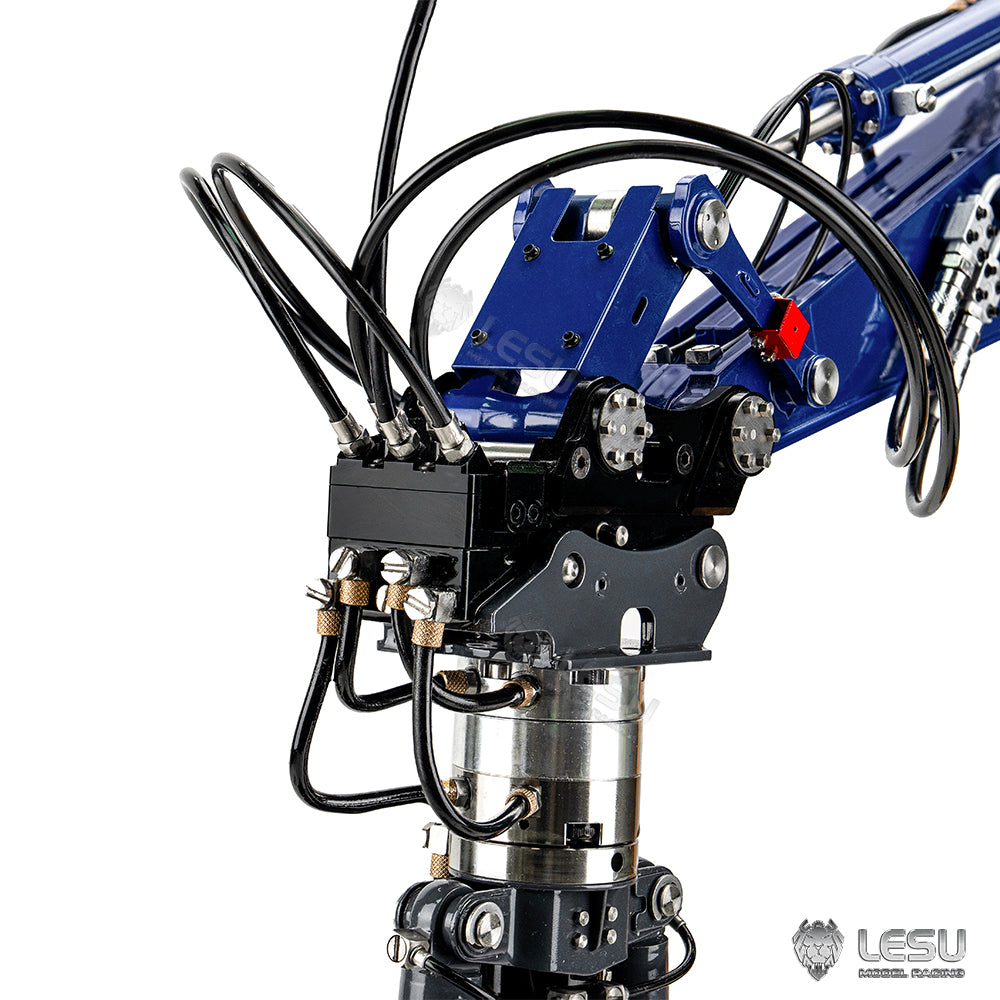 LESU 1/14 AOUE LR960 demolition machine 5-way nozzle quick change coupler quick nozzle connector Y-1560