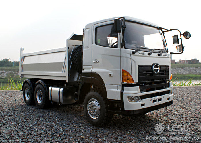 LESU 1/14 Tamiya dump truck DIY remote control model accessories modified beam finished dump truck 6X6 beam L-104