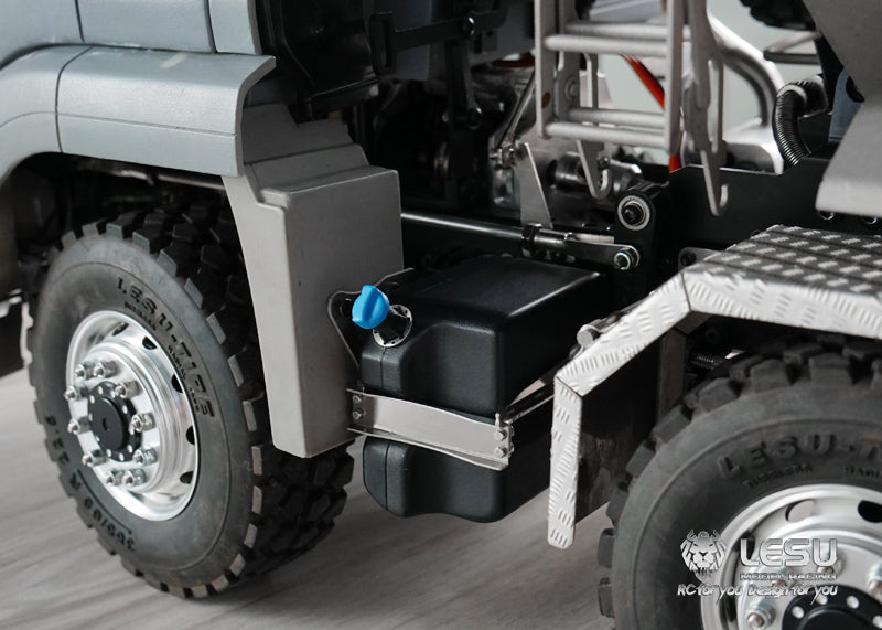 LESU G-6171 1/14 Truck Model Toy Simulation Urea Tank Accessories Universal Tamiya Tractor Modified Model High Quality Plastic