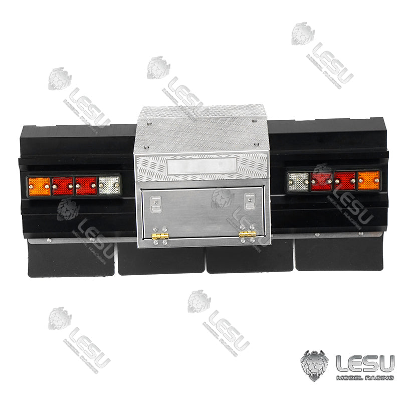 1/14 truck truck model toy FH16 tail beam tail light tool box set S-1278 Tamiya tractor LESU