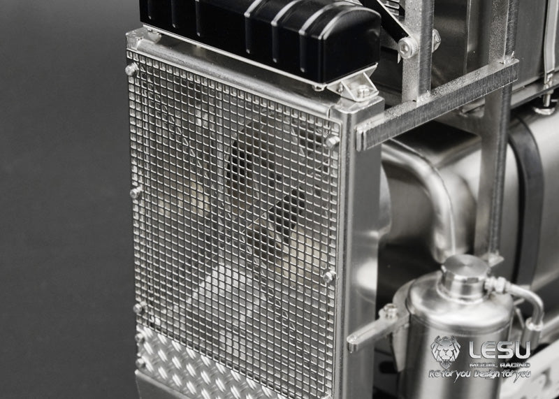 LESU1/14 Truck Tractor Remote Control Toy Equipment Rack G-6106 Tamiya Tractor DIY Mud Truck Model