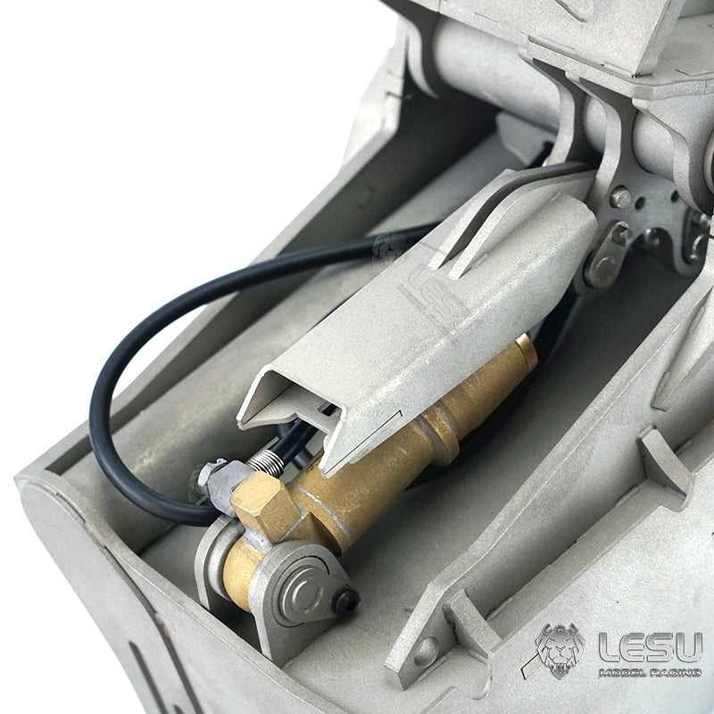 LESU 1/14 Engineering Machinery Model Excavator ET35 Modified Quick Release Tool Hydraulic Tilt Bucket Attachment