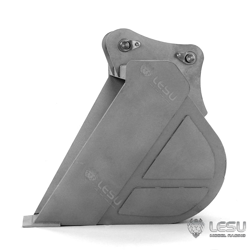 LESU 1/14 Engineering Hydraulic Excavator CAT 374F Modified Quick Release Trapezoidal Bucket Attachment