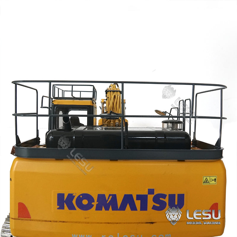 LESU 1/14 PC360 construction excavator cab body metal guardrail