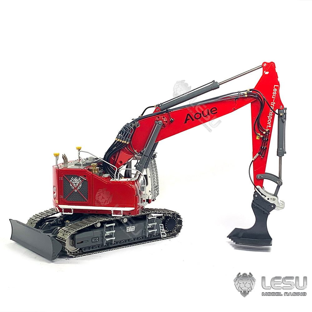 LESU 1/14 Engineering Machinery Model Excavator ET35 Modified Quick Release Tool Compactor Accessories