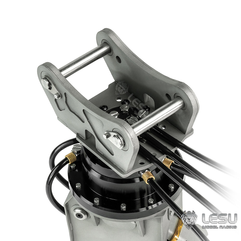 LESU 1/14 Engineering Machinery Model Excavator ET35 Modified Quick Change Hydraulic Clamp Accessories