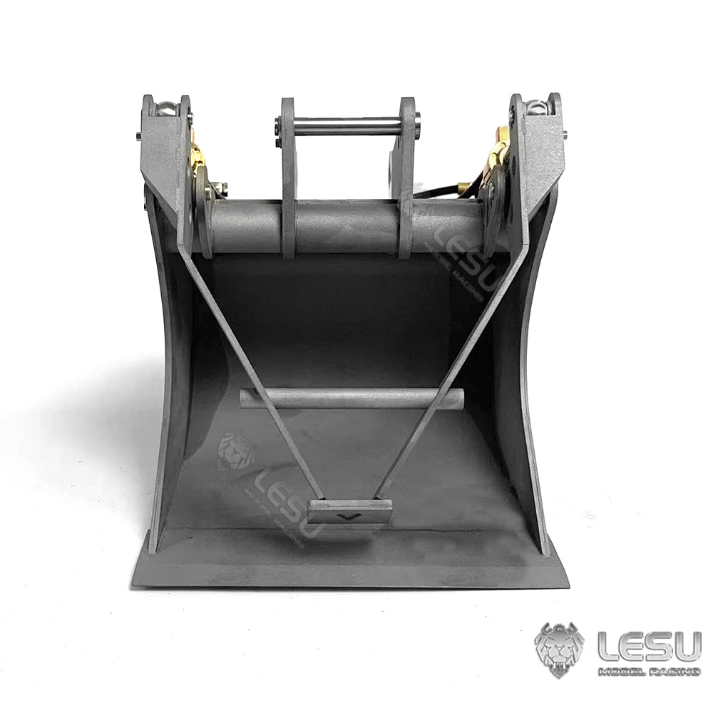 LESU 1/14 Engineering Machinery Model Excavator ET35 Modified Quick Change Hydraulic Grab Bucket Attachment