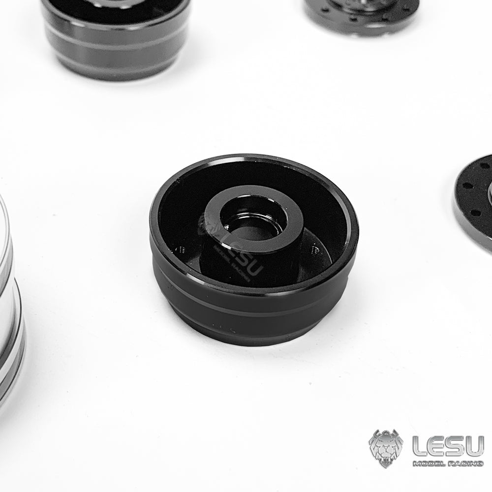 1/14 truck model toy aluminum alloy simulation front wheel hub W-2018-C modified Tamiya accessories LESU