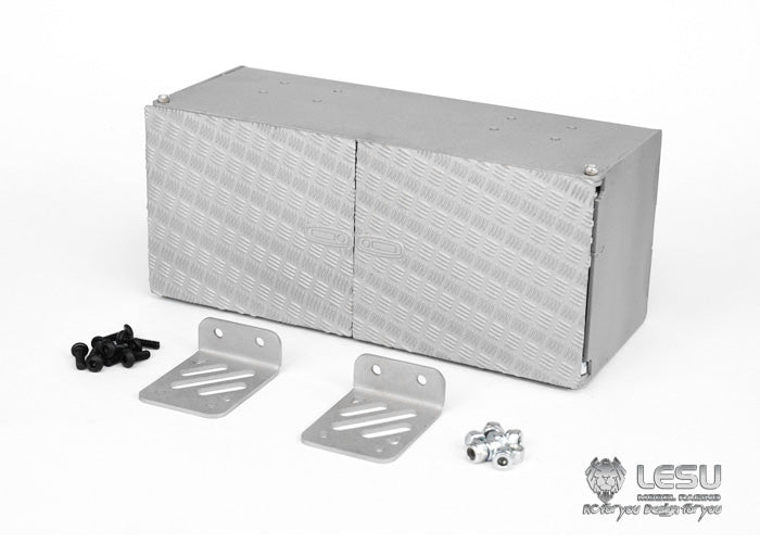 LESU 1/14 Tamiya tractor truck flatbed truck remote control accessories car model tool box LS-A0004-C