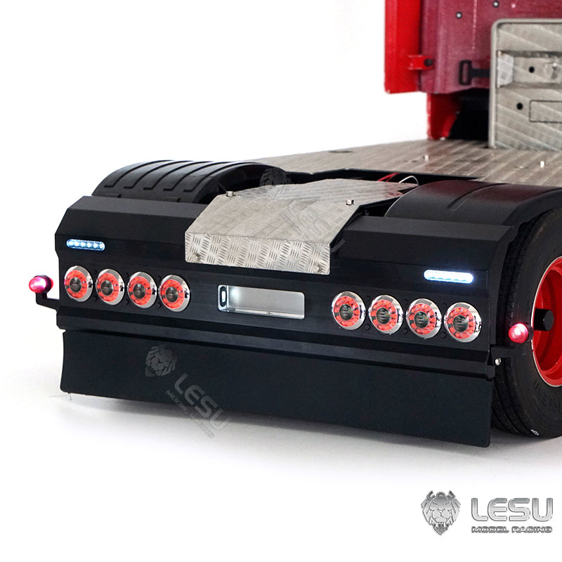 1/14 remote control model metal toy tractor airbag suspension tail beam taillight S-1276-B modified accessories LESU