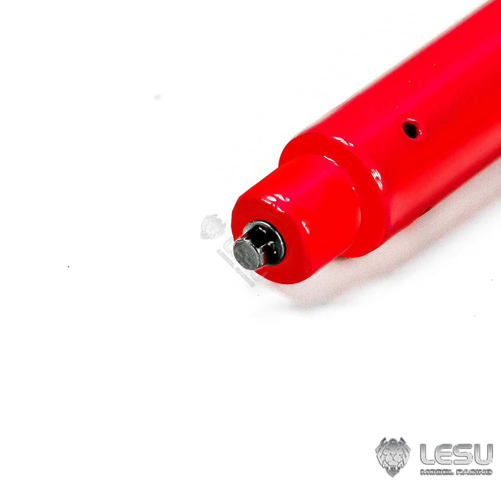 LESU 1/14 Hydraulic Remote Control Toy Heavy Backhoe Bucket Excavator Decorative Fire Extinguisher Nitrogen Bottle Metal DIY Modified Accessories