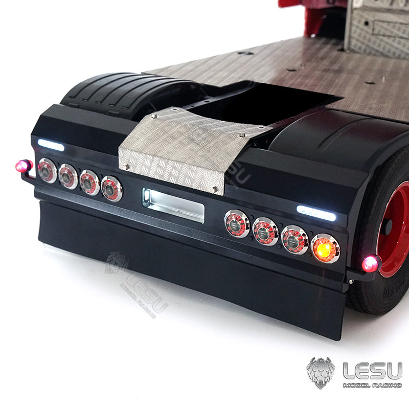 1/14 remote control model metal toy tractor heavy tail beam taillight set S-1276-A modified accessories LESU
