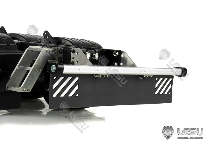 1/14 simulation truck H-1304 tail bumper with width indicator light F16 flatbed truck model LESU